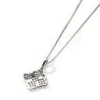Full-diamond zircon four-leaf clover necklace by nowadaysfashion