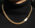 Hip-hop zircon stainless steel zircon necklace by nowadaysfashion