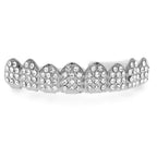 Hip-hop diamond-encrusted and gold-plated teeth grillz by nowadaysfashion