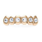 Hip-hop diamond-encrusted and gold-plated teeth grillz by nowadaysfashion
