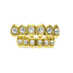 Hip-hop diamond-encrusted and gold-plated teeth grillz by nowadaysfashion