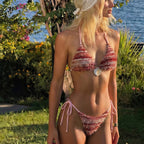 Towel Cloth Sexy Chic Beach Vacation Two piece Swimsuit Bikini by Bella Mia