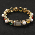 Creative multicolored pearl necklace by nowadaysfashion
