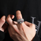 Hip-hop creative owl zircon-encrusted ring by nowadaysfashion