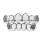 Hip-hop polished braces with gold electroplating by nowadaysfashion