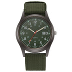 Canvas men's casual fashion gift watch, quartz watch