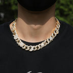 Hip-hop zircon-encrusted sun, star and eye necklace by nowadaysfashion