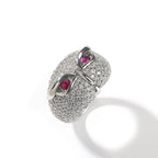 Hip-hop creative owl zircon-encrusted ring by nowadaysfashion