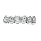 Hip-hop diamond-encrusted and gold-plated teeth grillz by nowadaysfashion
