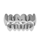 Hip-hop polished braces with gold electroplating by nowadaysfashion
