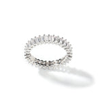 Cool and handsome men's hip-hop diamond-encrusted five-piece ring set by nowadaysfashion