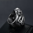 Pirate octopus tentacle punk style ring