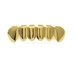 Hip-hop diamond-encrusted and gold-plated teeth grillz by nowadaysfashion
