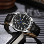 Leather strap quartz business watches by nowadaysfashion