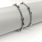 Vajra stainless steel retro simple bracelet by nowadaysfashion