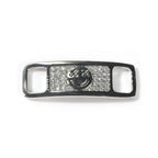 Hip-hop zircon cross smiling face broken heart shoe buckle by nowadaysfashion