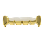 Hip-hop polished braces with gold electroplating by nowadaysfashion