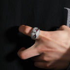 Hip-hop creative owl zircon-encrusted ring by nowadaysfashion