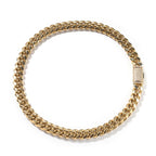 Hip-hop zircon stainless steel zircon necklace by nowadaysfashion