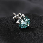S925 silver moissanite dragon claw earrings by nowadaysfashion