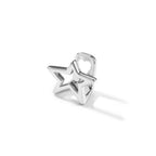 Hip-hop niche design hollow five-pointed star braces by nowadaysfashion