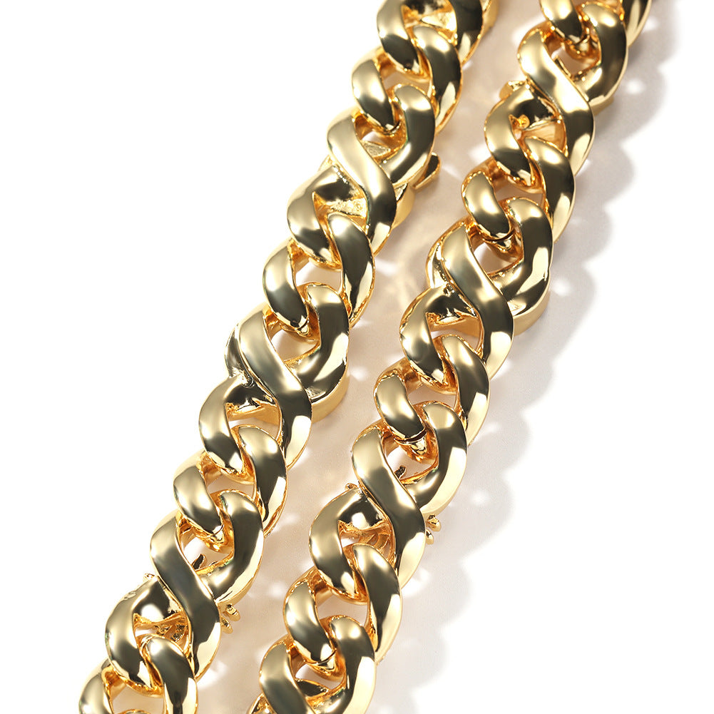 Hip-hop zircon-encrusted sun, star and eye necklace by nowadaysfashion