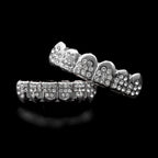 Hip-hop diamond-encrusted and gold-plated teeth grillz by nowadaysfashion