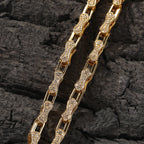 Hip Hop Rhinestone 5mm Bicycle Chain Necklace by nowadaysfashion