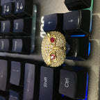Hip-hop creative owl zircon-encrusted ring by nowadaysfashion
