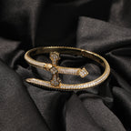 Hip-hop full-diamond justice sword bracelet inlaid with zircon by nowadaysfashion