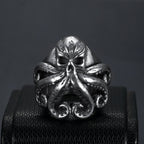 Pirate octopus tentacle punk style ring