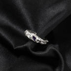 Hip-Hop 925 Silver Ring with Purple Zircon by nowadaysfashion