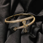 Hip-hop full-diamond justice sword bracelet inlaid with zircon by nowadaysfashion
