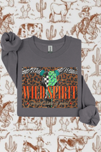 Wild Spirit Sweatshirt by Spurs & Spades Boutique