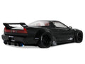 2020 Honda NSX (NA1) LB-Works Black with Red Interior Limited Edition to 2000 pieces Worldwide 1/18 Model Car by Otto Mobile