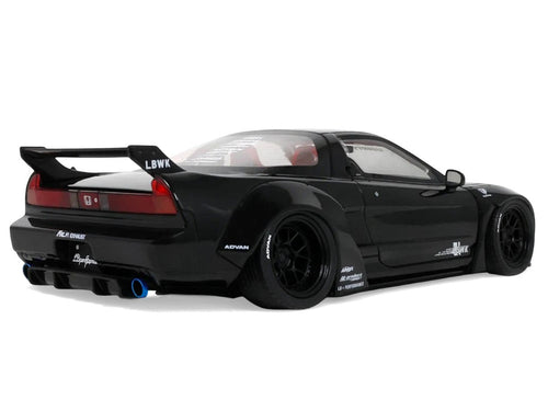 2020 Honda NSX (NA1) LB-Works Black with Red Interior Limited Edition to 2000 pieces Worldwide 1/18 Model Car by Otto Mobile by LuxuryLifeWay Online Store