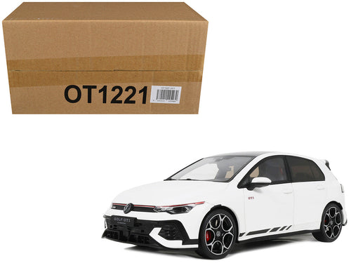 2024 Volkswagen Golf Mk.8 GTi Clubsport Pure White Limited Edition to 999 pieces Worldwide 1/18 Model Car by Otto Mobile by LuxuryLifeWay Online Store