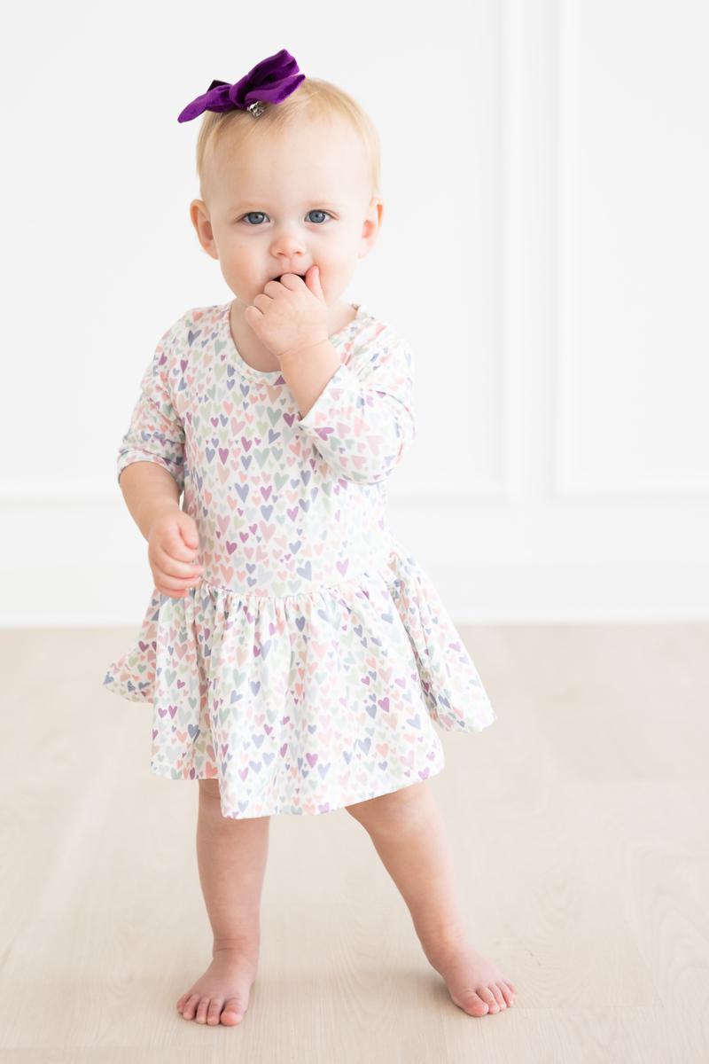 One in a Million 3/4 Sleeve Twirl Bodysuit by Mila & Rose ®