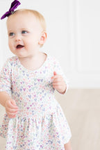 One in a Million 3/4 Sleeve Twirl Bodysuit by Mila & Rose ®