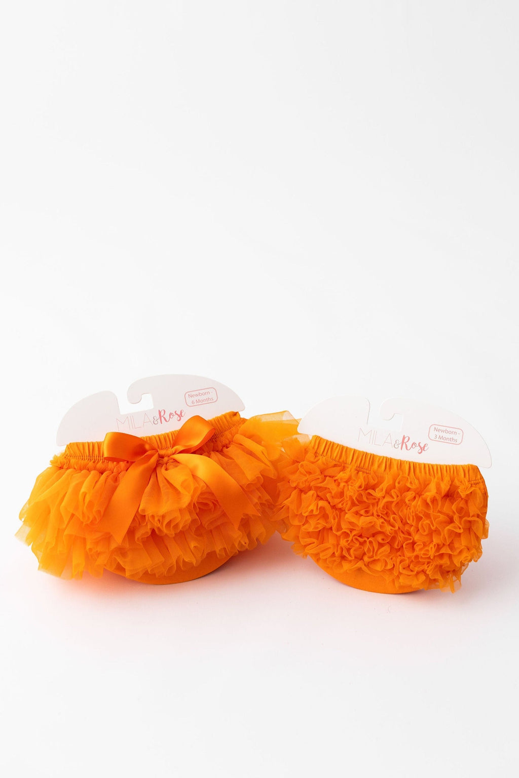 Orange Ruffle Bum Bloomer by Mila & Rose ®