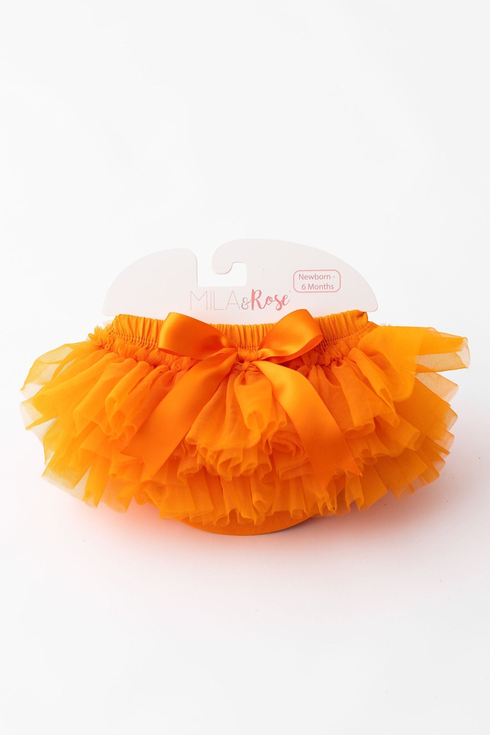 Orange Ruffle Tutu Bloomer by Mila & Rose ®