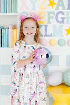 Out of this World 3/4 Sleeve Pocket Twirl Dress by Mila & Rose ®