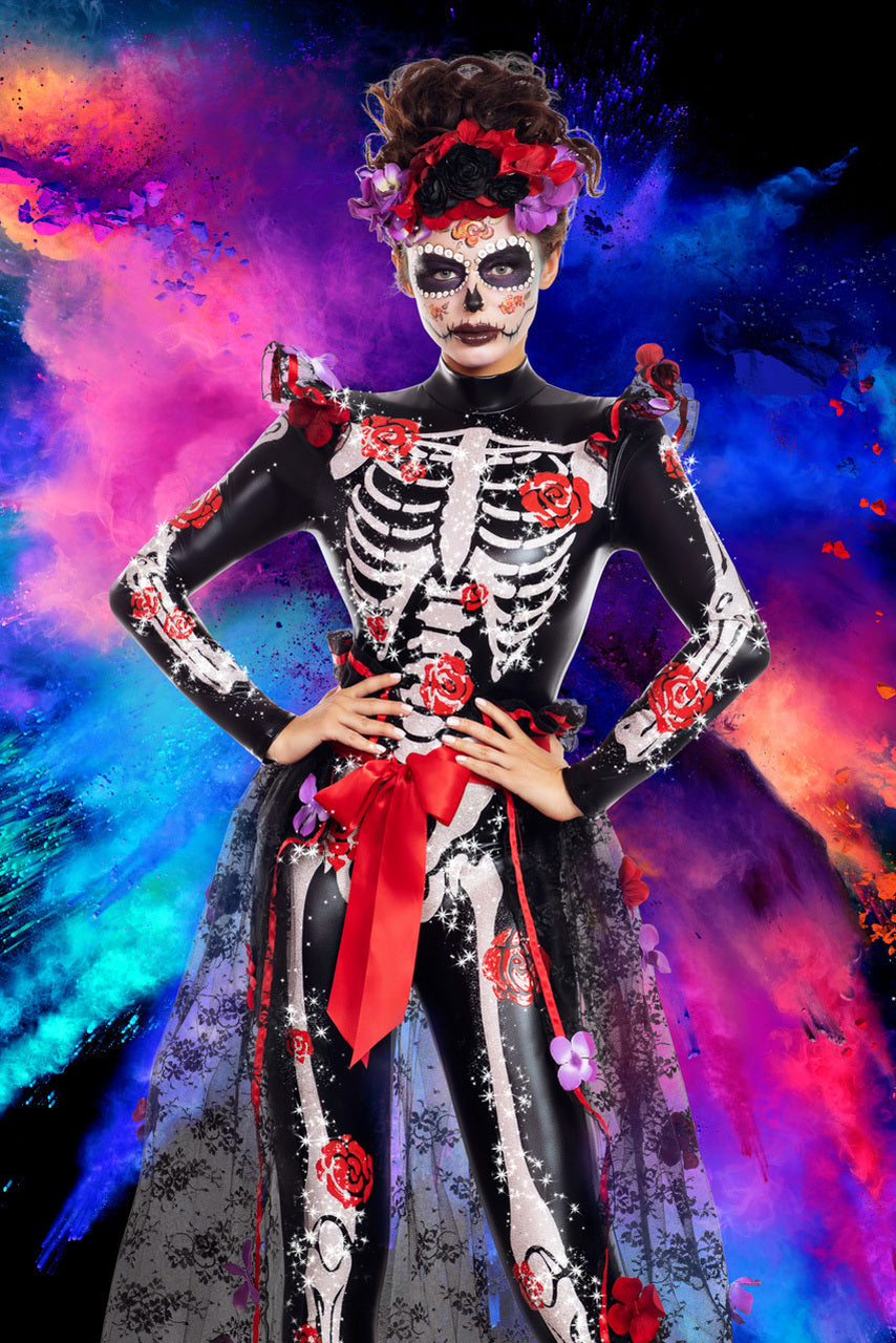 Rosas Day of the Dead Costume by 3wishes.com