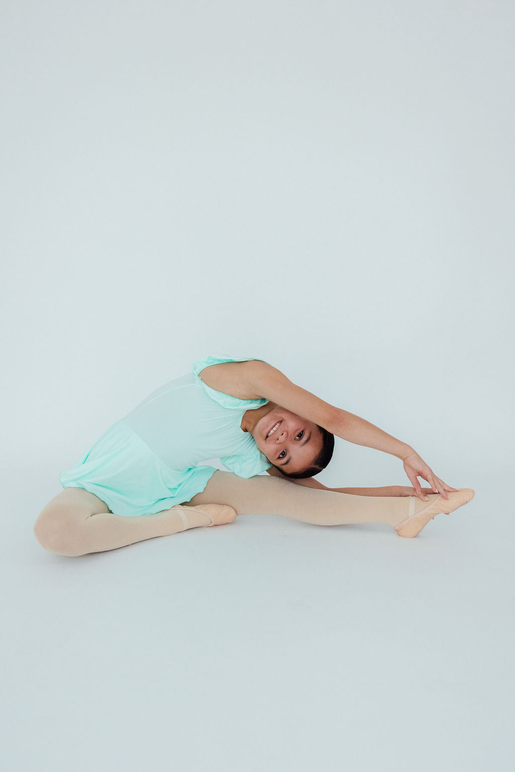 Pastel Green S/S Twirl Leotard by Mila & Rose ®