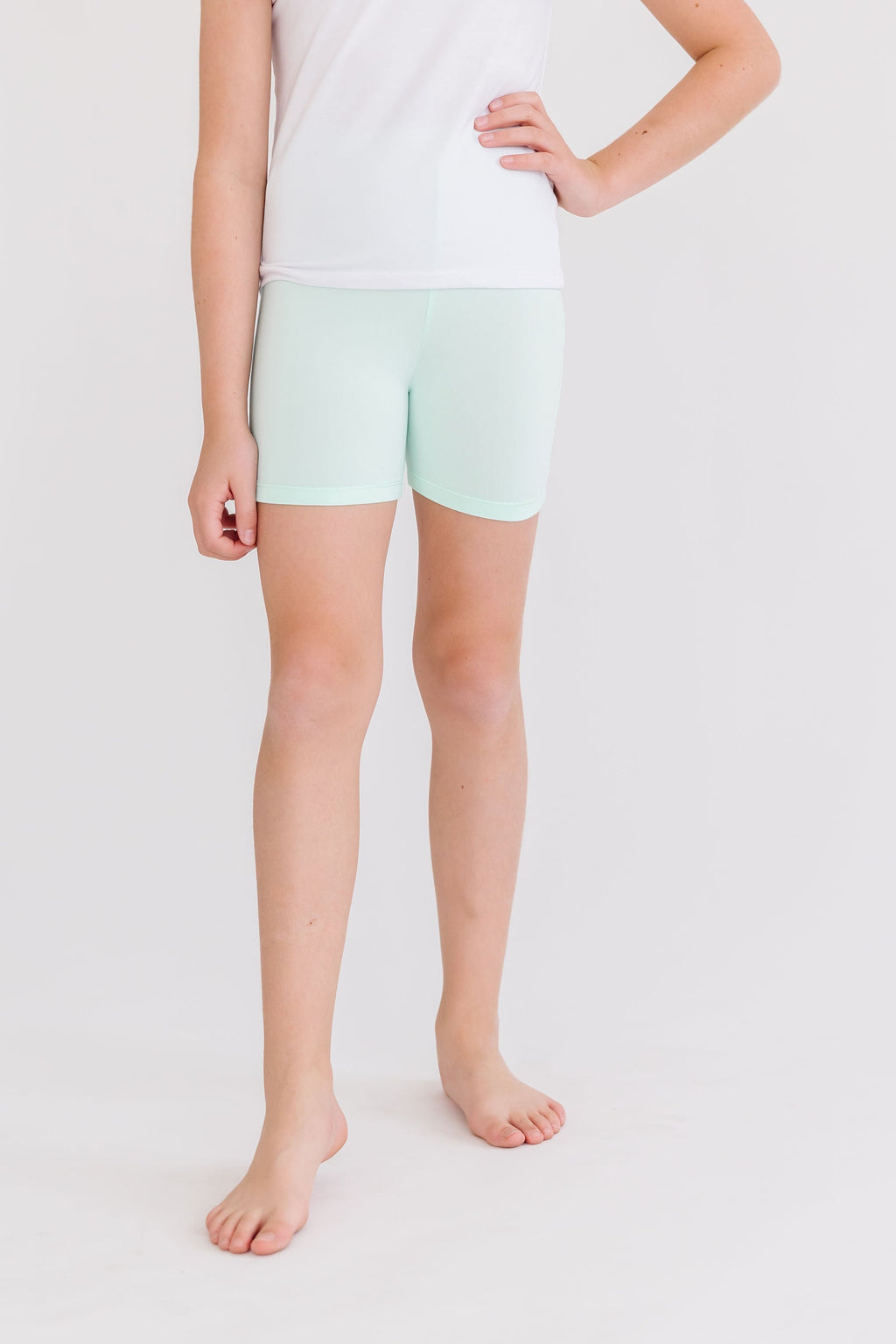 Pastel Green Twirl Shorts by Mila & Rose ®