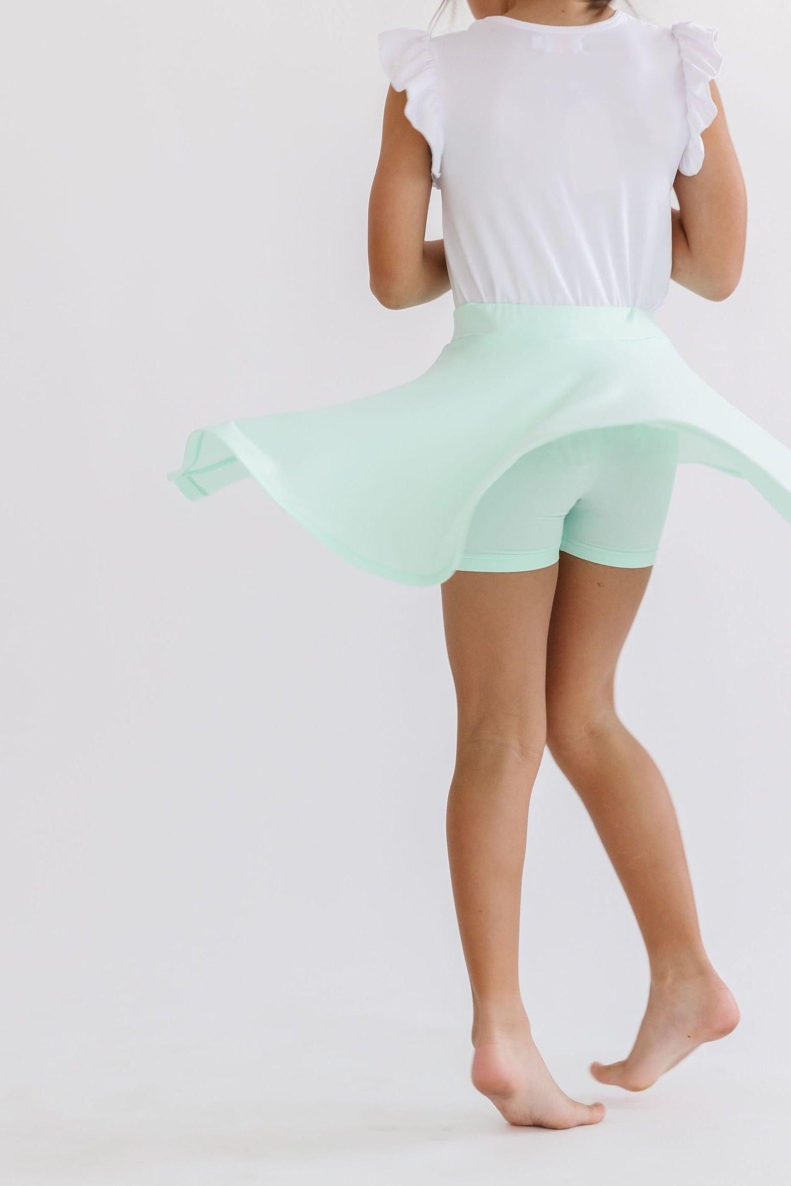 Pastel Green Twirl Skort by Mila & Rose ®