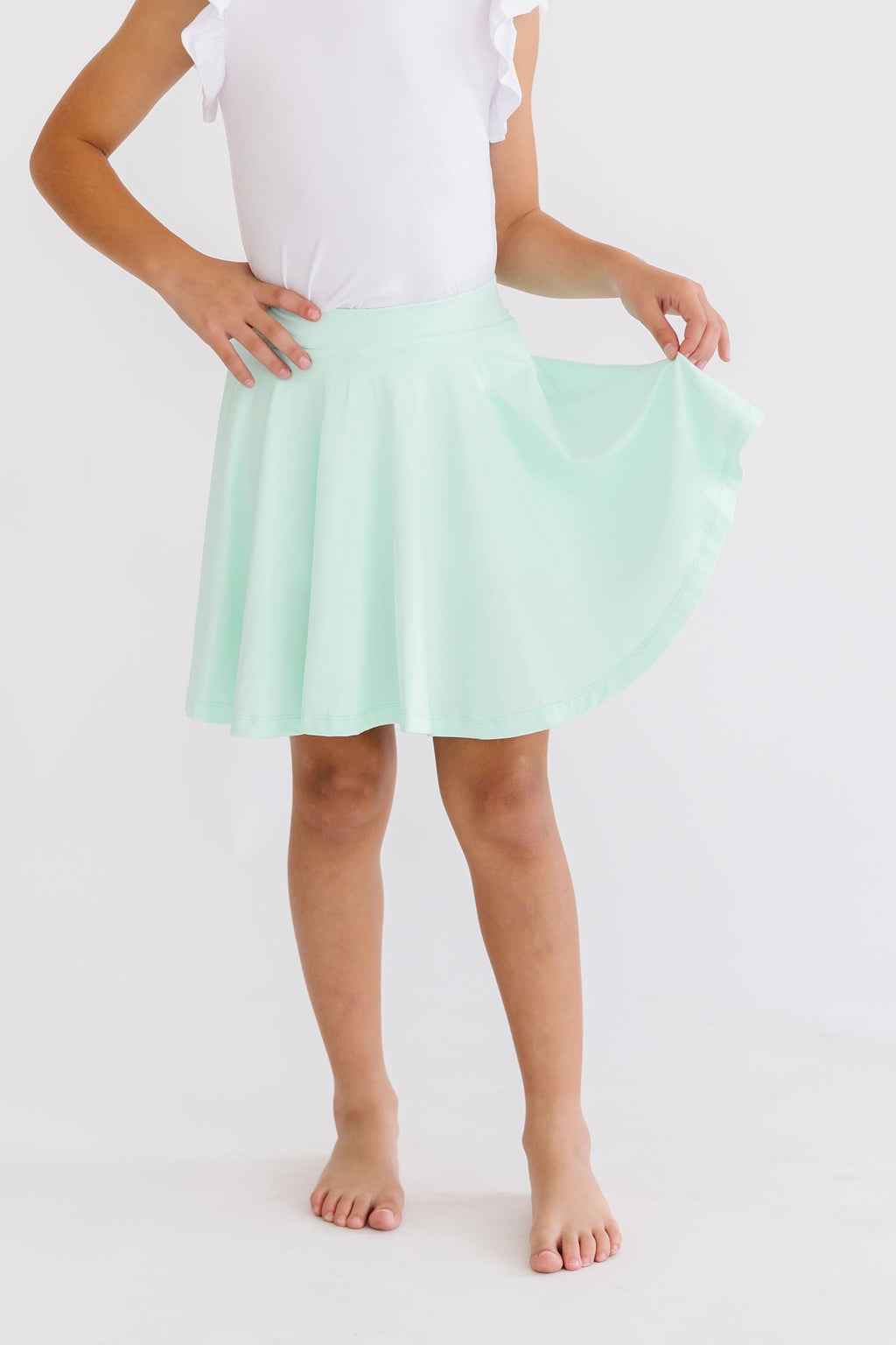 Pastel Green Twirl Skort by Mila & Rose ®