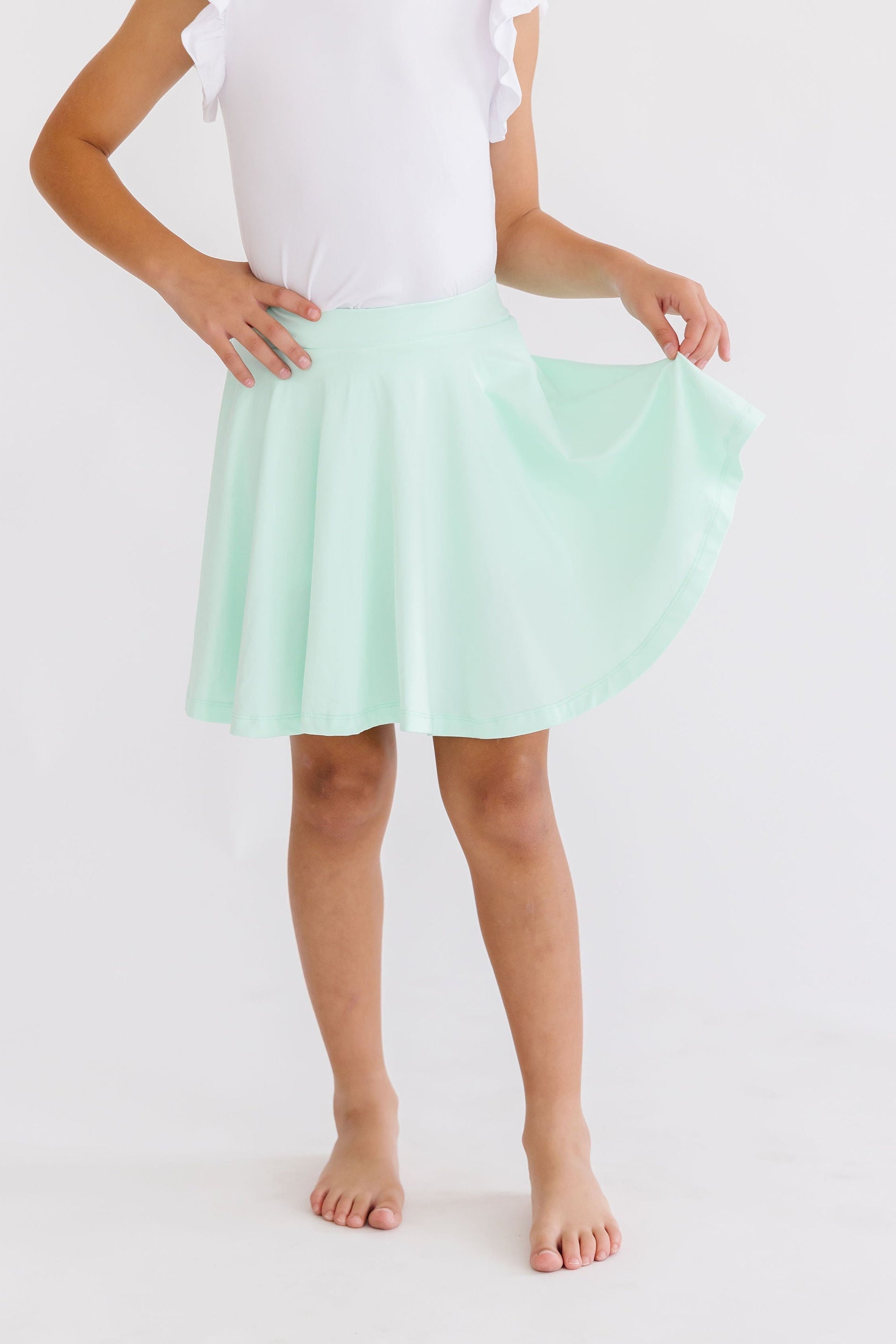 Pastel Green Twirl Skort by Mila & Rose ®