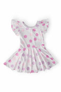 Pastel Polka Dot S/S Twirl Leotard by Mila & Rose ®