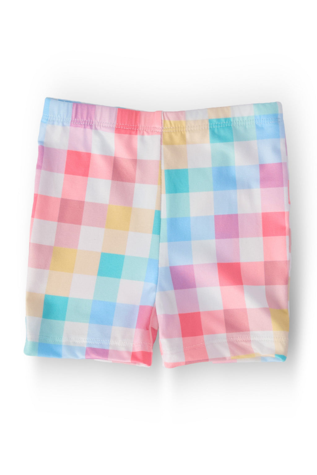 Pastel Plaid Twirl Shorts by Mila & Rose ®